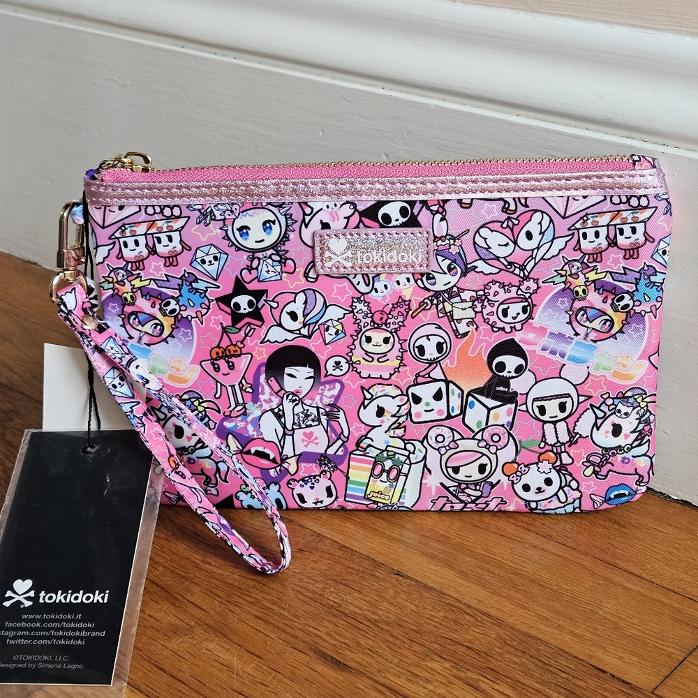 Tokidoki Y2Kawaii Zip Pouch Wristlet